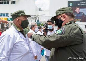 42 aniversario del Cuerpo Médico Militar de Nicaragua