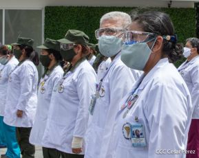42 aniversario del Cuerpo Médico Militar de Nicaragua