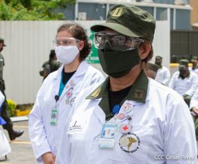 42 aniversario del Cuerpo Médico Militar de Nicaragua