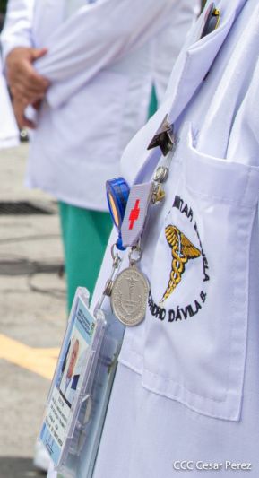 42 aniversario del Cuerpo Médico Militar de Nicaragua