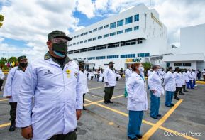 42 aniversario del Cuerpo Médico Militar de Nicaragua