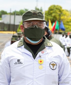 42 aniversario del Cuerpo Médico Militar de Nicaragua