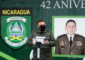 42 aniversario del Cuerpo Médico Militar de Nicaragua