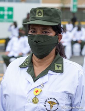 42 aniversario del Cuerpo Médico Militar de Nicaragua