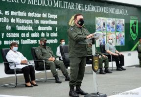 42 aniversario del Cuerpo Médico Militar de Nicaragua