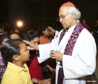 Cardenal Leopoldo Brenes ofrece Misa por Inicio de Cuaresma