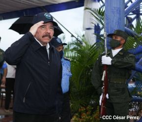 Acto del 42 Aniversario de constitución del Ejército de Nicaragua