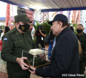 Acto del 42 Aniversario de constitución del Ejército de Nicaragua