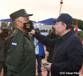 Acto del 42 Aniversario de constitución del Ejército de Nicaragua