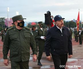 Acto del 42 Aniversario de constitución del Ejército de Nicaragua