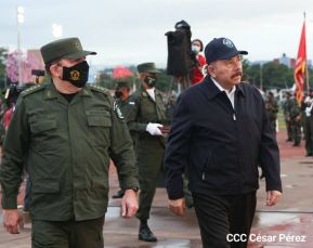 Acto del 42 Aniversario de constitución del Ejército de Nicaragua