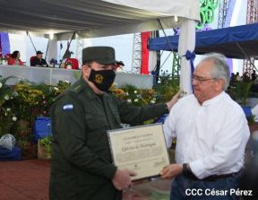 Acto del 42 Aniversario de constitución del Ejército de Nicaragua