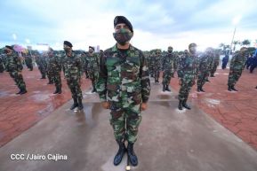 Acto del 42 Aniversario de constitución del Ejército de Nicaragua