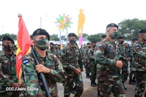 Acto del 42 Aniversario de constitución del Ejército de Nicaragua