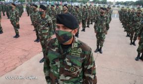 Acto del 42 Aniversario de constitución del Ejército de Nicaragua