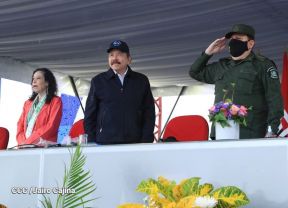 Acto del 42 Aniversario de constitución del Ejército de Nicaragua