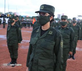 Acto del 42 Aniversario de constitución del Ejército de Nicaragua