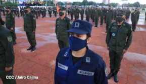 Acto del 42 Aniversario de constitución del Ejército de Nicaragua