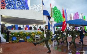 Acto del 42 Aniversario de constitución del Ejército de Nicaragua