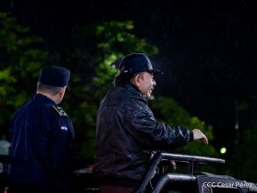 Desfile policial Centinelas de la Paz por el 42 aniversario de la Policía Nacional