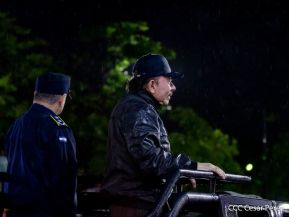 Desfile policial Centinelas de la Paz por el 42 aniversario de la Policía Nacional
