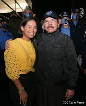 Desfile policial Centinelas de la Paz por el 42 aniversario de la Policía Nacional