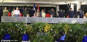 Desfile policial Centinelas de la Paz por el 42 aniversario de la Policía Nacional