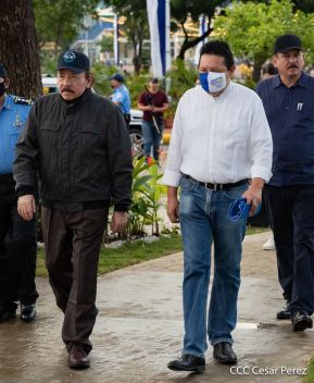 Recibimiento de la Antorcha de la Unión Centroamericana