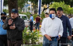 Recibimiento de la Antorcha de la Unión Centroamericana