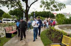 Recibimiento de la Antorcha de la Unión Centroamericana