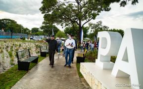 Recibimiento de la Antorcha de la Unión Centroamericana