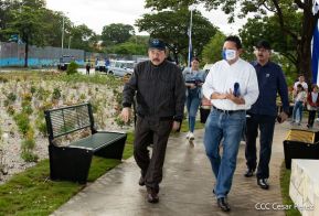 Recibimiento de la Antorcha de la Unión Centroamericana