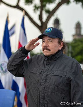 Recibimiento de la Antorcha de la Unión Centroamericana