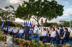 Recibimiento de la Antorcha de la Unión Centroamericana