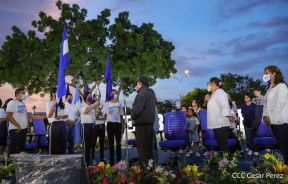 Recibimiento de la Antorcha de la Unión Centroamericana