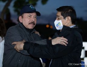Recibimiento de la Antorcha de la Unión Centroamericana