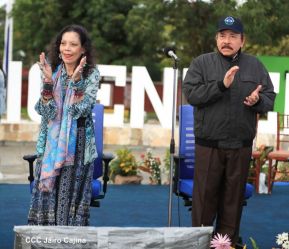 Recibimiento de la Antorcha de la Unión Centroamericana