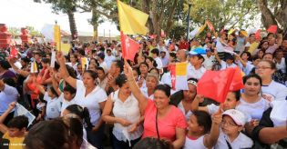 Jinotepe da gran recibimiento a Cardenal José Leopoldo Brenes