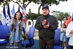 Recibimiento de la Antorcha de la Unión Centroamericana