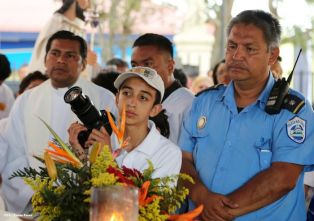 Jinotepe da gran recibimiento a Cardenal José Leopoldo Brenes