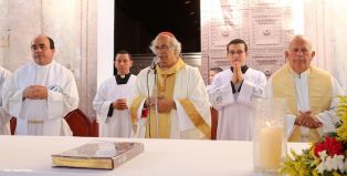 Jinotepe da gran recibimiento a Cardenal José Leopoldo Brenes