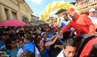 Jinotepe da gran recibimiento a Cardenal José Leopoldo Brenes