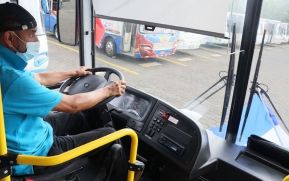 Llegan a Nicaragua 150 nuevos buses para el pueblo 
