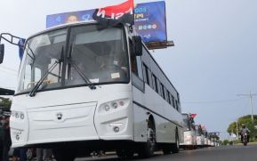 Llegan a Nicaragua 150 nuevos buses para el pueblo 