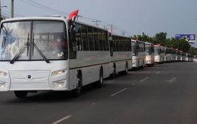 Llegan a Nicaragua 150 nuevos buses para el pueblo 