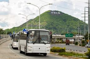 Llegan a Nicaragua 150 nuevos buses para el pueblo 
