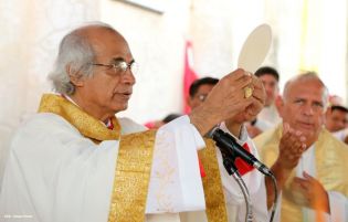 Jinotepe da gran recibimiento a Cardenal José Leopoldo Brenes