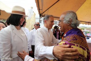 Jubiloso pueblo de Matagalpa recibe al Cardenal Leopoldo Brenes  