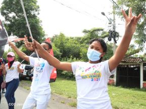 Segunda flota de buses rusos, porque  aquí Todos los Triunfos son del Pueblo!