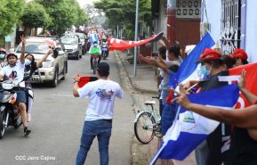 Segunda flota de buses rusos, porque  aquí Todos los Triunfos son del Pueblo!